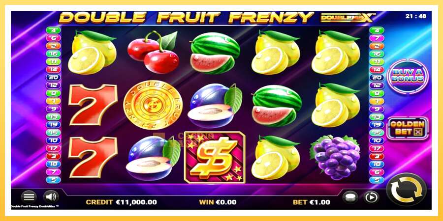 Double Fruit Frenzy DoubleMax: ပိုက်ဆံအတွက်ကစား, ပုံ 1