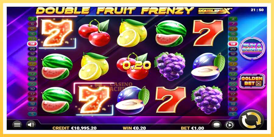 Double Fruit Frenzy DoubleMax: ပိုက်ဆံအတွက်ကစား, ပုံ 2