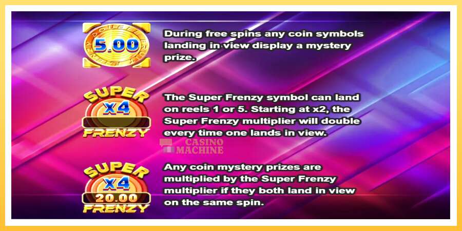 Double Fruit Frenzy DoubleMax: ပိုက်ဆံအတွက်ကစား, ပုံ 5