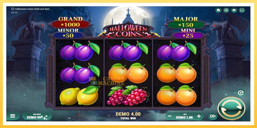 Halloween Coins Hold and Spin: ပိုက်ဆံအတွက်ကစား, ပုံ 3