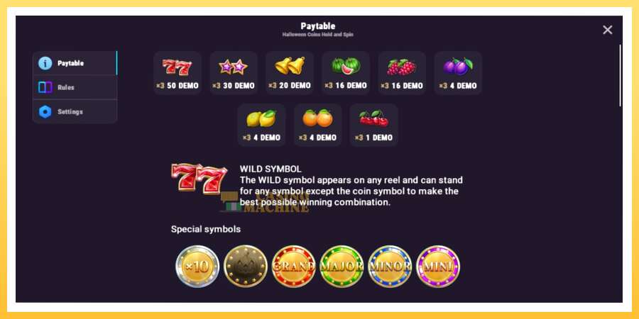 Halloween Coins Hold and Spin: ပိုက်ဆံအတွက်ကစား, ပုံ 4