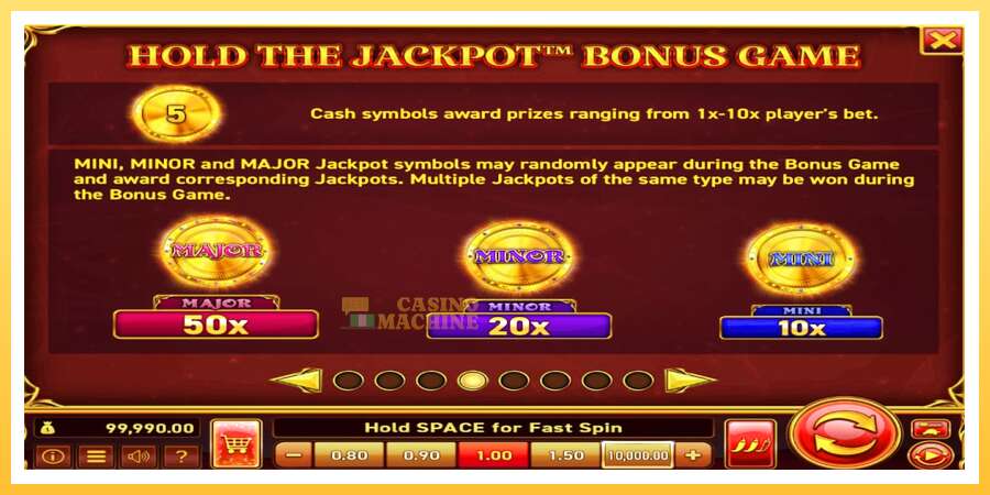 16 Coins Grand Gold Edition Halloween Jackpots: ပိုက်ဆံအတွက်ကစား, ပုံ 4