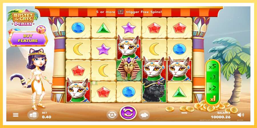 Bastet & Cats Deluxe: ပိုက်ဆံအတွက်ကစား, ပုံ 2