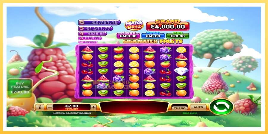 Giga Match Fruits: ပိုက်ဆံအတွက်ကစား, ပုံ 2