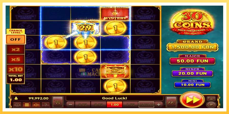 30 Coins Halloween Jackpots: ပိုက်ဆံအတွက်ကစား, ပုံ 2