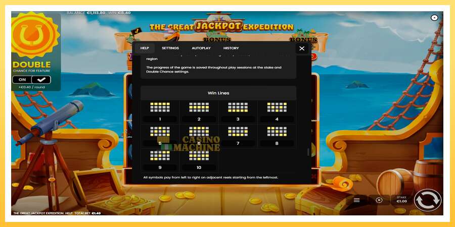 The Great Jackpot Expedition: ပိုက်ဆံအတွက်ကစား, ပုံ 7