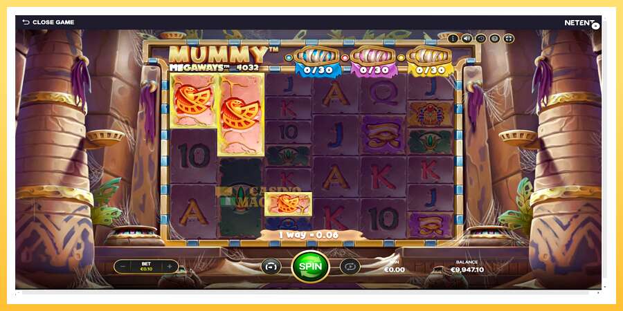 Mummy Megaways: ပိုက်ဆံအတွက်ကစား, ပုံ 5