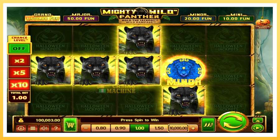 Mighty Wild: Panther Grand Gold Edition Halloween Jackpots: ပိုက်ဆံအတွက်ကစား, ပုံ 2