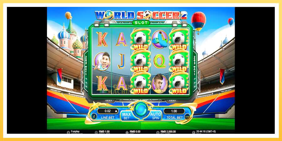 World Soccer Slot 2: ပိုက်ဆံအတွက်ကစား, ပုံ 1