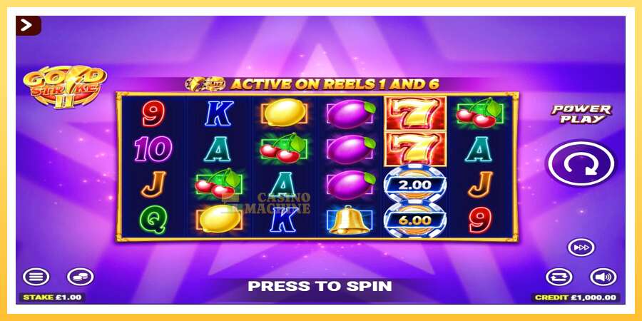 Gold Strike II Rapid Fire Jackpots: ပိုက်ဆံအတွက်ကစား, ပုံ 2