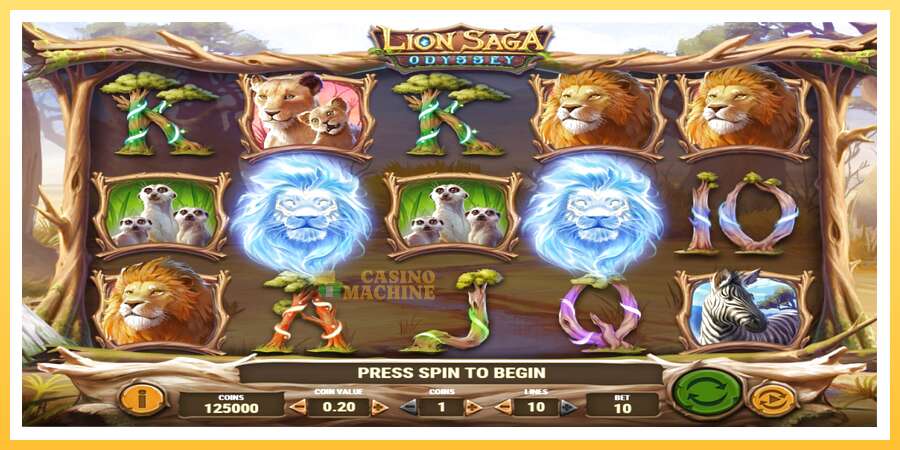 Lion Saga Odyssey: ပိုက်ဆံအတွက်ကစား, ပုံ 1