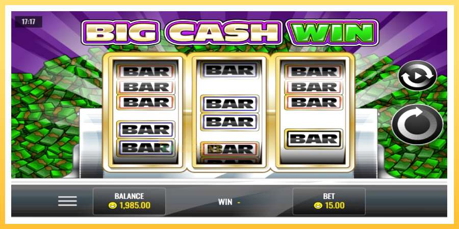 Big Cash Win: ပိုက်ဆံအတွက်ကစား, ပုံ 1