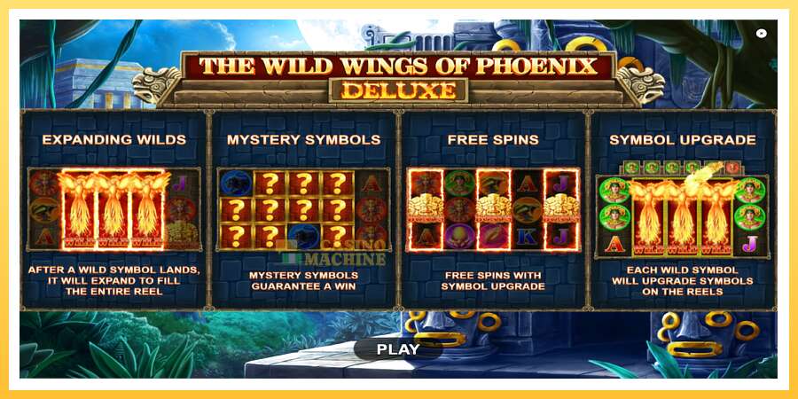 The Wild Wings of Phoenix Deluxe: ပိုက်ဆံအတွက်ကစား, ပုံ 1