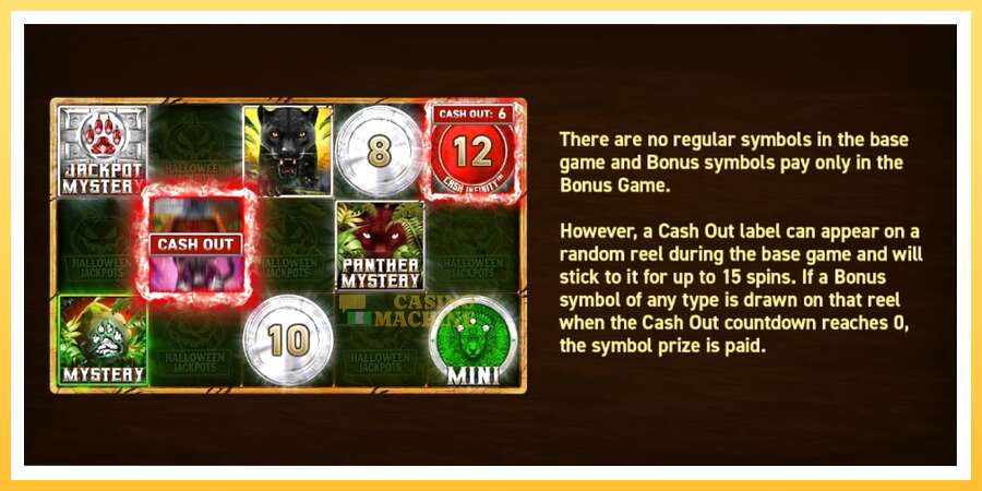 Mighty Wild: Panther Grand Platinum Edition Halloween Jackpots: ပိုက်ဆံအတွက်ကစား, ပုံ 3