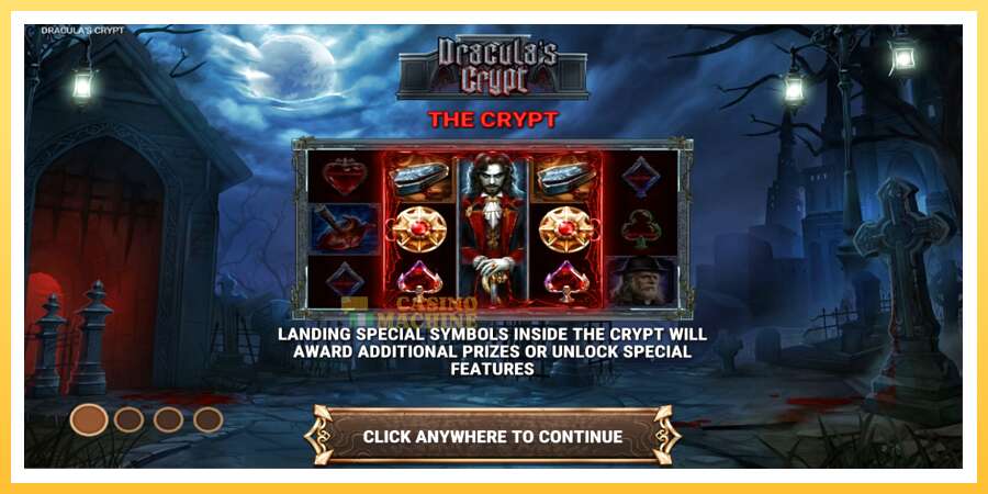 Draculas Crypt: ပိုက်ဆံအတွက်ကစား, ပုံ 1