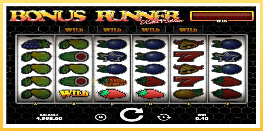 Bonus Runner Retro Edition: ပိုက်ဆံအတွက်ကစား, ပုံ 3