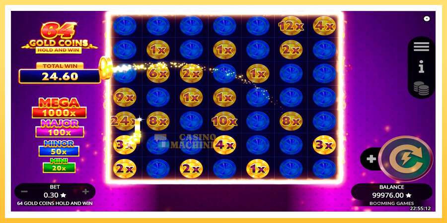 64 Gold Coins Hold and Win: ပိုက်ဆံအတွက်ကစား, ပုံ 6