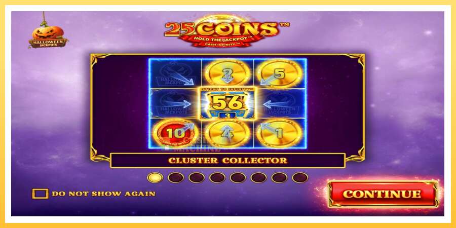 25 Coins Halloween Jackpots: ပိုက်ဆံအတွက်ကစား, ပုံ 1