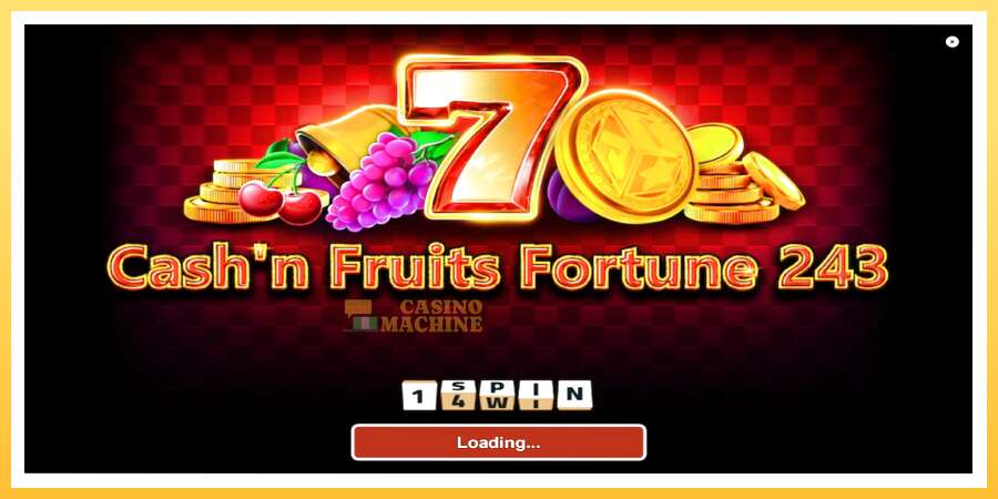 Cashn Fruits Fortune 243: ပိုက်ဆံအတွက်ကစား, ပုံ 1