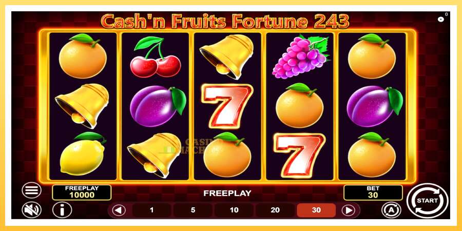 Cashn Fruits Fortune 243: ပိုက်ဆံအတွက်ကစား, ပုံ 2