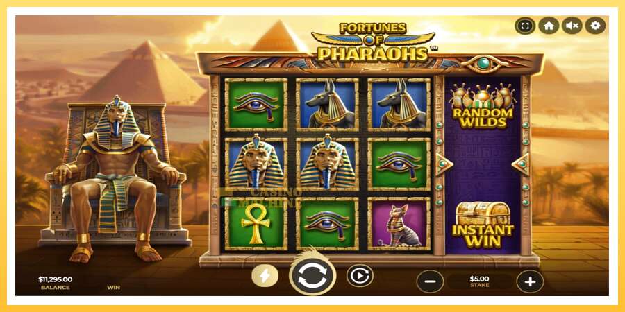 Fortunes of Pharaohs: ပိုက်ဆံအတွက်ကစား, ပုံ 2