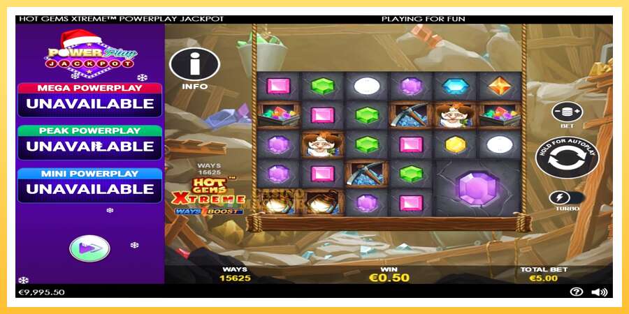 Hot Gems Xtreme PowerPlay Jackpot: ပိုက်ဆံအတွက်ကစား, ပုံ 2