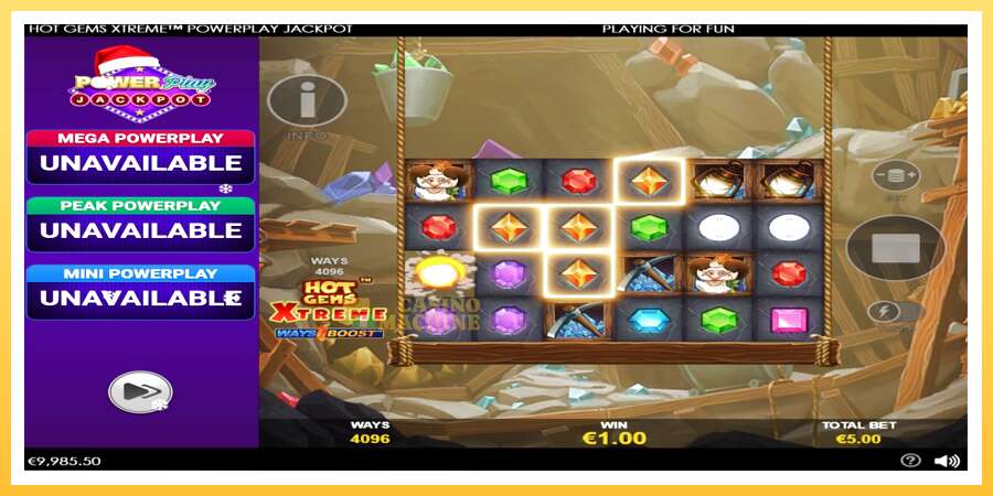 Hot Gems Xtreme PowerPlay Jackpot: ပိုက်ဆံအတွက်ကစား, ပုံ 3