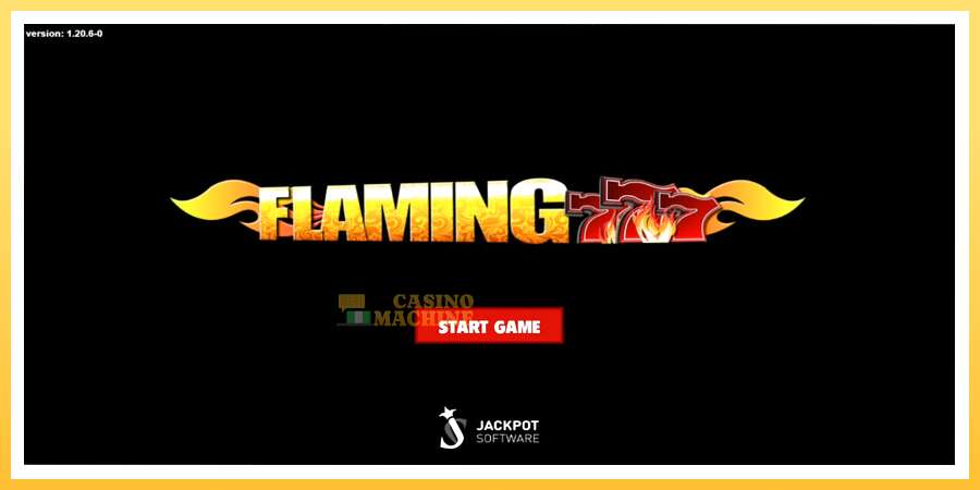 Flaming 777: ပိုက်ဆံအတွက်ကစား, ပုံ 1