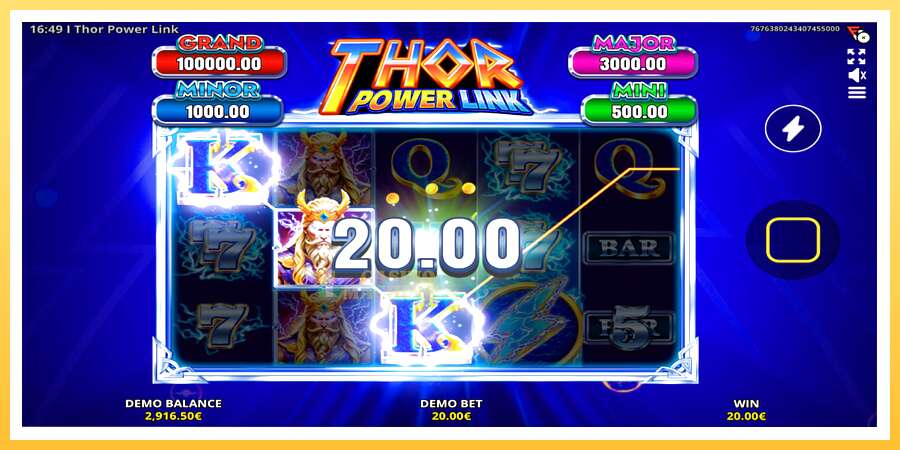 Thor Power Link: ပိုက်ဆံအတွက်ကစား, ပုံ 3