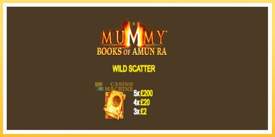 The Mummy Books of Amun Ra: ပိုက်ဆံအတွက်ကစား, ပုံ 5