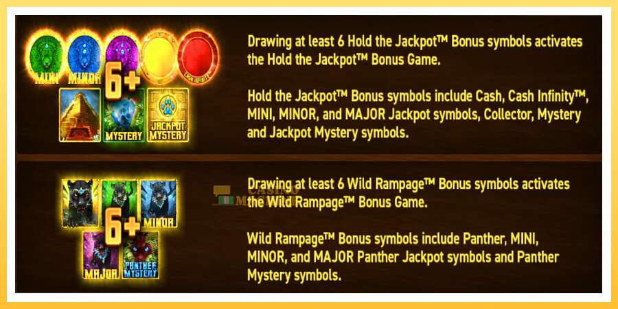 Mighty Wild: Panther Grand Diamond Edition Halloween Jackpots: ပိုက်ဆံအတွက်ကစား, ပုံ 3