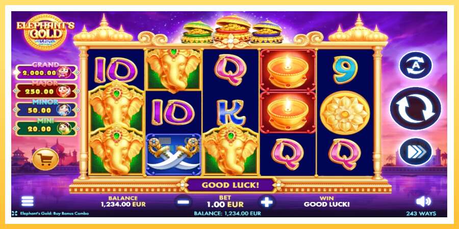 Elephants Gold Buy Bonus Combo: ပိုက်ဆံအတွက်ကစား, ပုံ 1