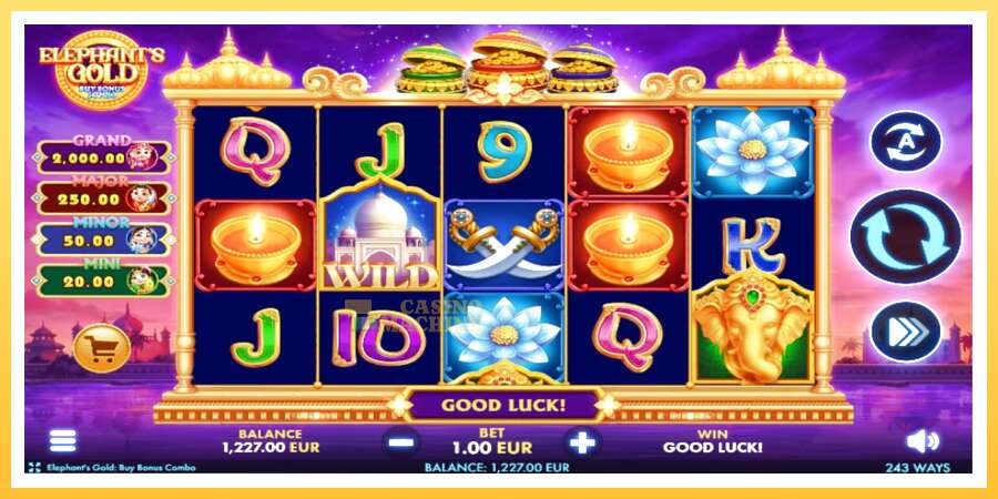 Elephants Gold Buy Bonus Combo: ပိုက်ဆံအတွက်ကစား, ပုံ 2