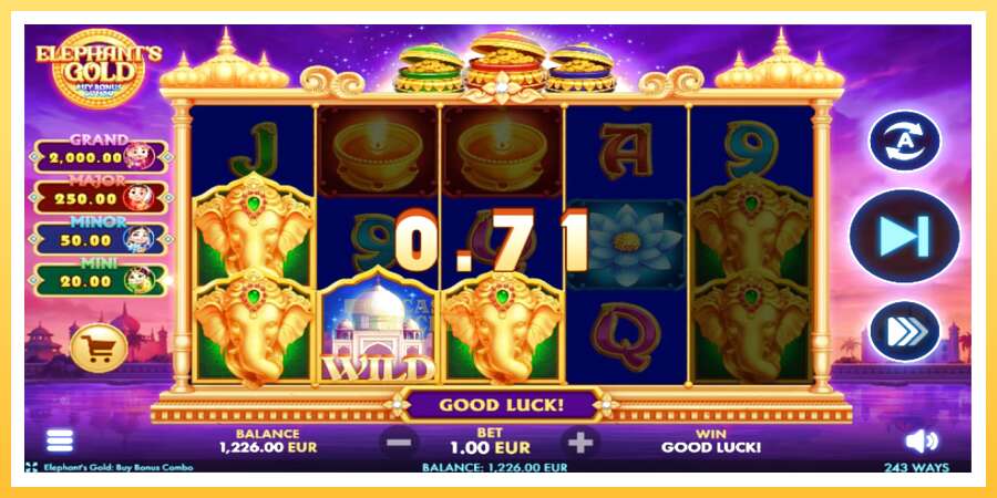 Elephants Gold Buy Bonus Combo: ပိုက်ဆံအတွက်ကစား, ပုံ 3