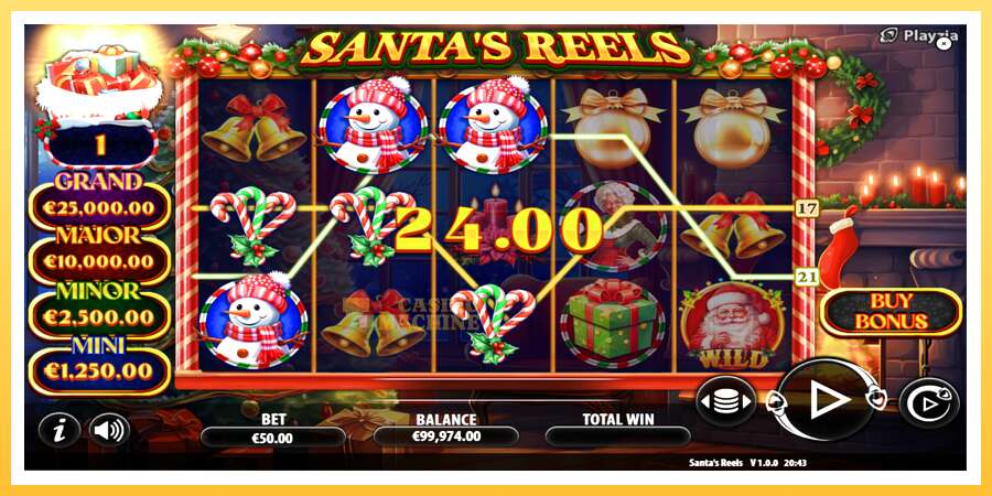 Santas Reels: ပိုက်ဆံအတွက်ကစား, ပုံ 3