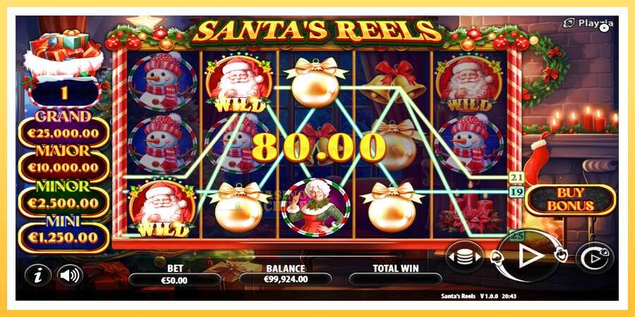 Santas Reels: ပိုက်ဆံအတွက်ကစား, ပုံ 4