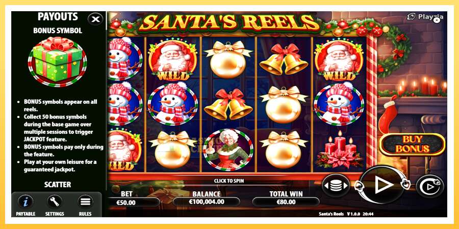 Santas Reels: ပိုက်ဆံအတွက်ကစား, ပုံ 5