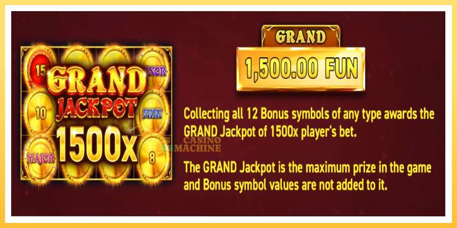 12 Coins Grand Gold Edition Halloween Jackpots: ပိုက်ဆံအတွက်ကစား, ပုံ 5