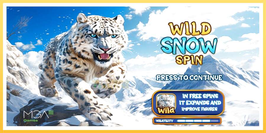 Wild Snow Spin: ပိုက်ဆံအတွက်ကစား, ပုံ 1