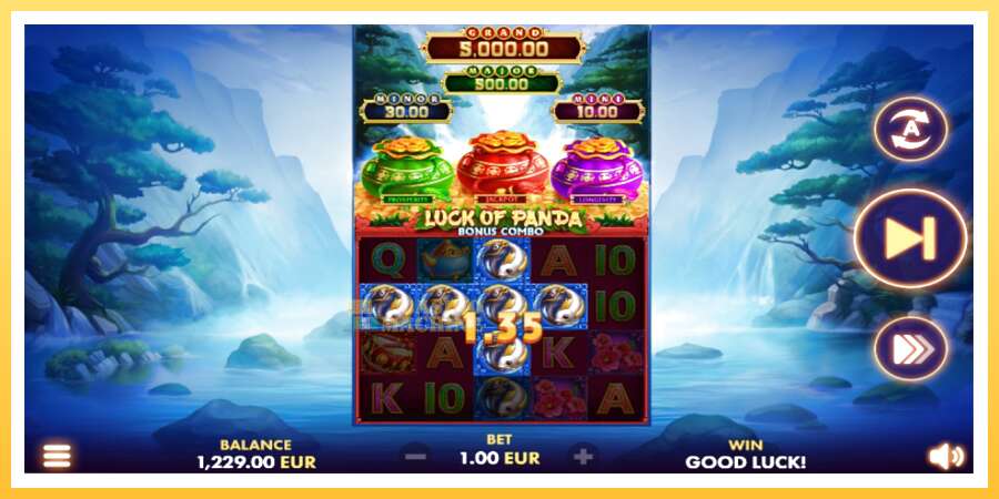 Luck of Panda Bonus Combo: ပိုက်ဆံအတွက်ကစား, ပုံ 2