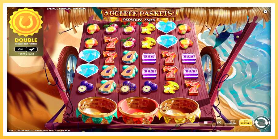 3 Golden Baskets: Treasure Tides: ပိုက်ဆံအတွက်ကစား, ပုံ 1