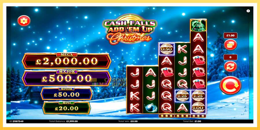 Cash Falls: Add Em Up Christmas: ပိုက်ဆံအတွက်ကစား, ပုံ 2