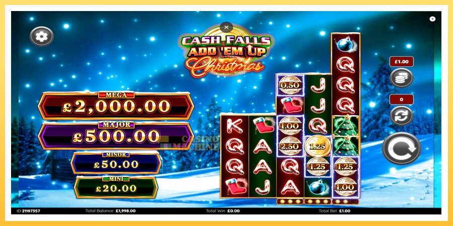 Cash Falls: Add Em Up Christmas: ပိုက်ဆံအတွက်ကစား, ပုံ 3