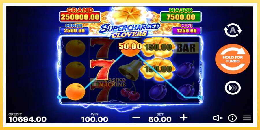 Supercharged Clovers: Hold and Win: ပိုက်ဆံအတွက်ကစား, ပုံ 4