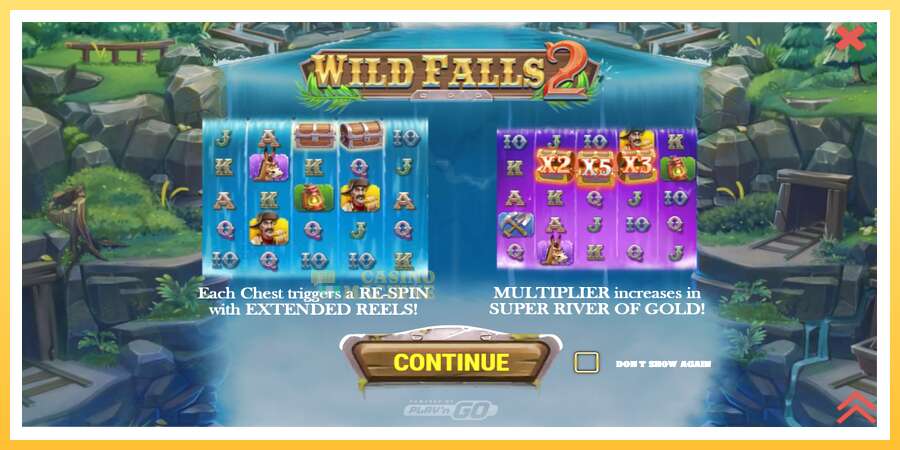 Wild Falls 2: ပိုက်ဆံအတွက်ကစား, ပုံ 1